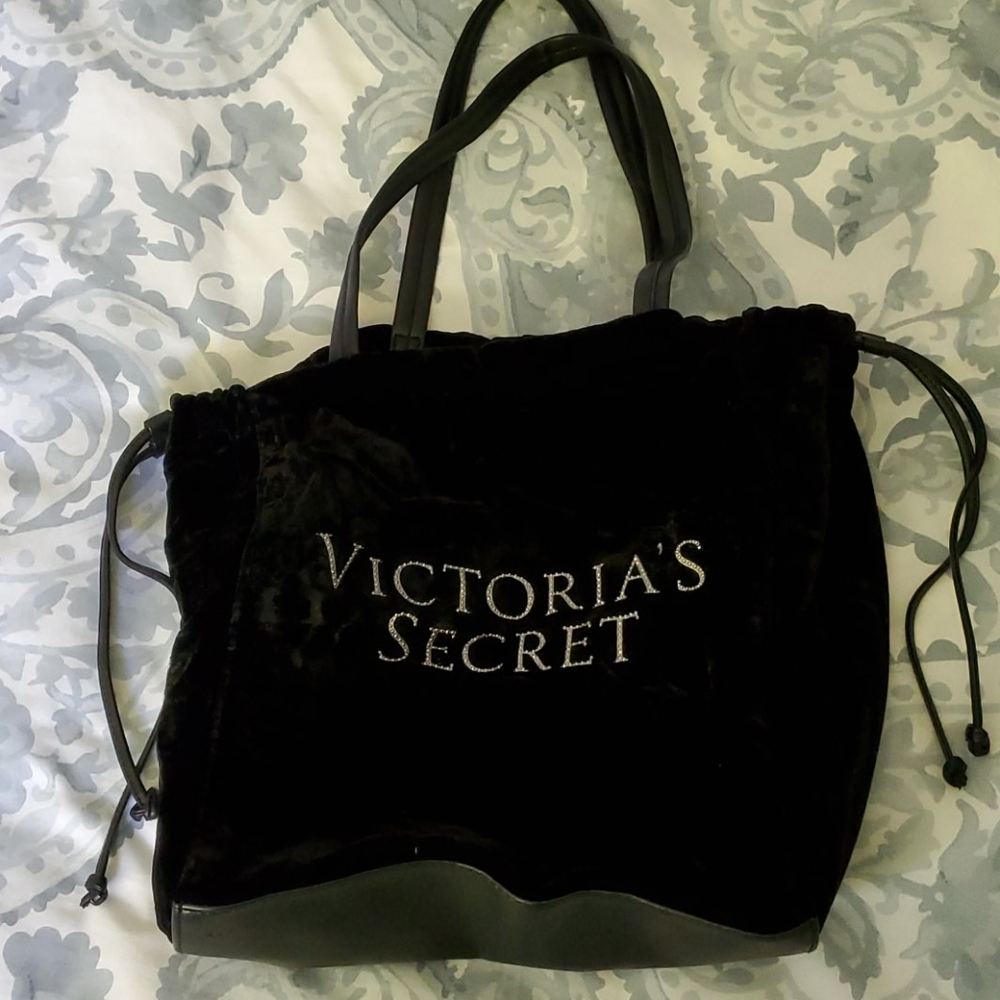 Victoria's Secret Velvet Tote Bag